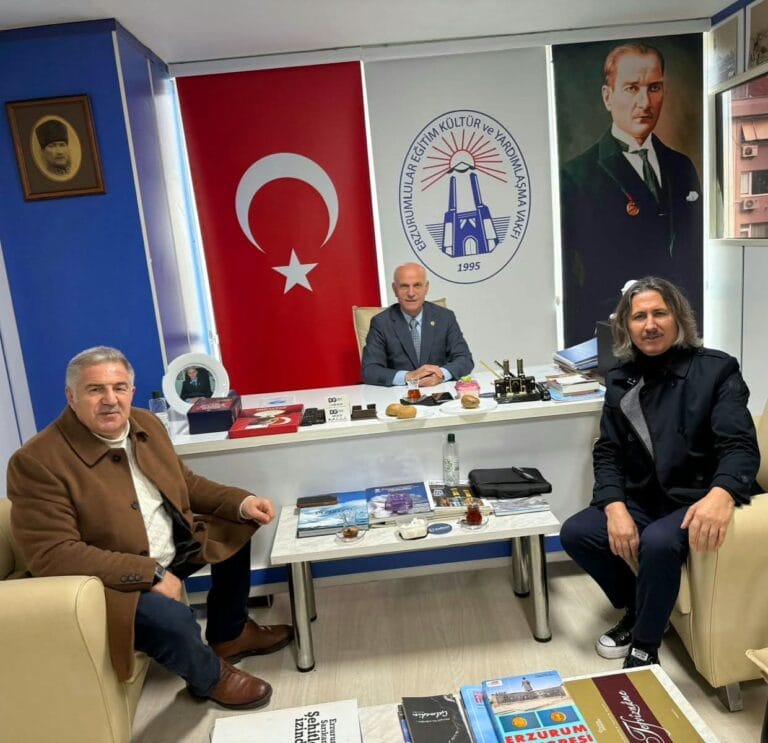 Harun Atmaca’ dan Vakfımıza Ziyaret